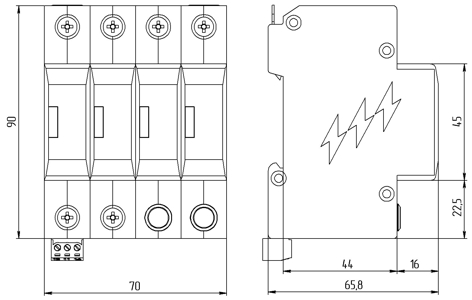 Cxema PB12-*/12,5/4 0 C